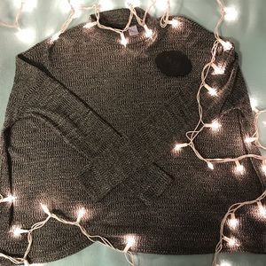 H&M mock neck light sweater